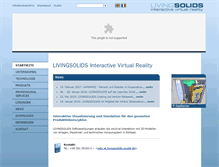 Tablet Screenshot of livingsolids.com